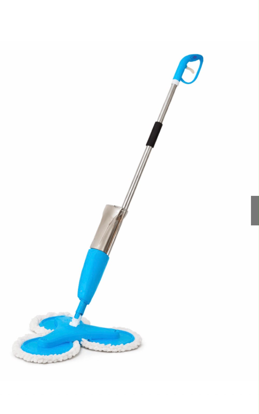 Mop Triplu cu Pulverizator Spray Mop 600ml Curatenie Profesionala - imagine principala