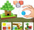 Blocuri magnetice de constructie 3D , 2.5 cm, 75 piese