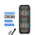 Boxa portabila Bluetooth cu difuzoare duale 8 inch, microfon karaoke, sunet puternic, lumini LED, autonomie mare