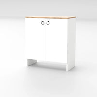 Comoda Depozitare Mobilier Alb Dulap Multiplu Organizare Casa - detaliu produs