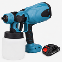 Pistol Electric de vopsea cu 1 acumulator de 48v, 1000ml - 3 moduri de pulverizare, ideal pentru tavane, pereti si garduri