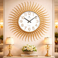 Ceas de perete model soare 69 cm decorativ fosforescent modern elegant silentios