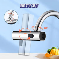 Cap de robinet multifunctional cu 4 moduri de pulverizare - imagine 10