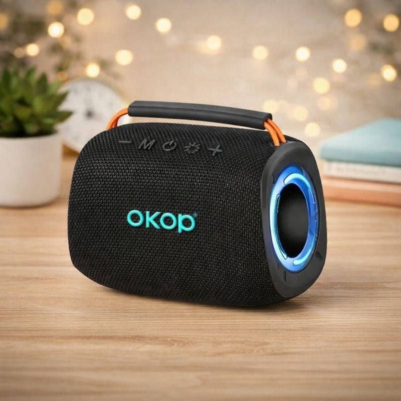 Boxa wireless portabilă cu iluminare RGB – Okop KP-590