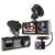 Camera auto tripla FullHD, 3 camere-fata/spate/interior, ecran 2'', G Senzor