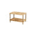 Masuta cafea moderna cu raft, design scandinav, 70x44x43 cm
