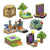 Blocuri magnetice de constructie 3D , 2.5 cm, 75 piese
