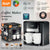 Aparat de cafea RAF 1000W cu 2 cani ceramice si lingura de masurare incluse, 420ml