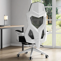 Scaun de Gaming Ergonomic Predator cu spătar ventilat și design futurist - imagine 2