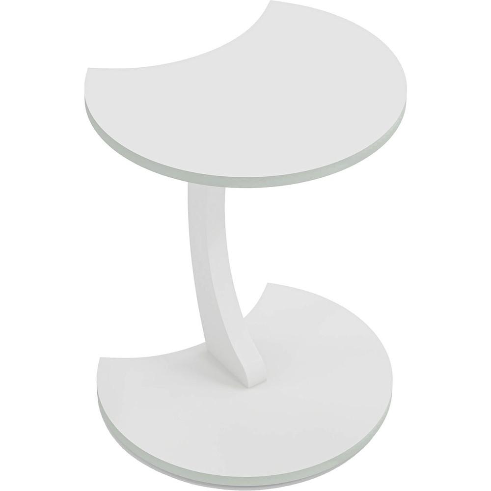 Masuta rotunda cu roti, 45 x 56 cm, design ergonomic si stabil