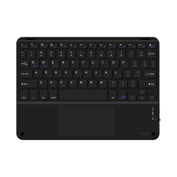 Tastatura Wireless pentru Telefoane si Tablete, Dimensiune 24x17 cm, Ultra-subtire, Fara fir, Negru