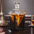 Set decantor in forma de diamant, suport din lemn, materiale de calitate, 850 ml