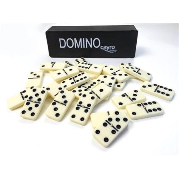 Joc Domino Clasic Cayro 28 piese cu insertie de metal