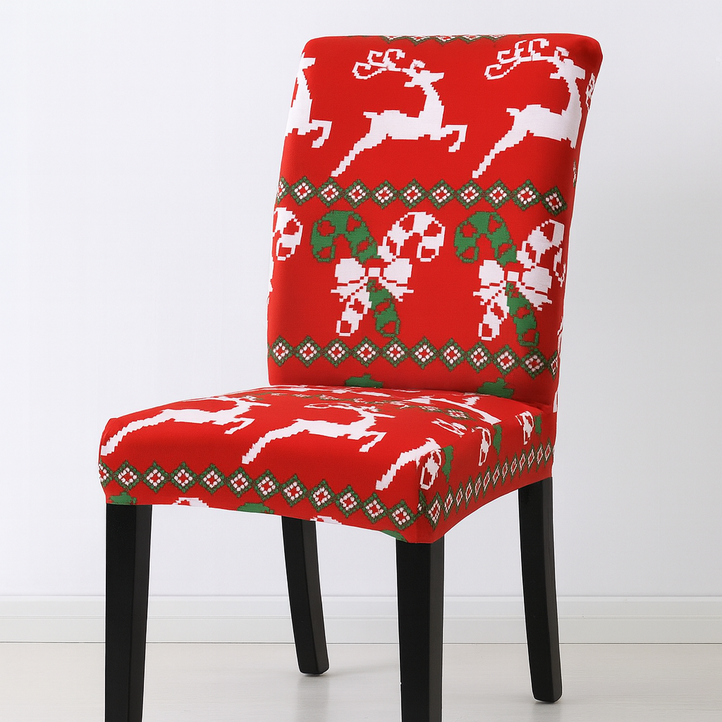 Set 6 huse universale, elastice, pentru scaun