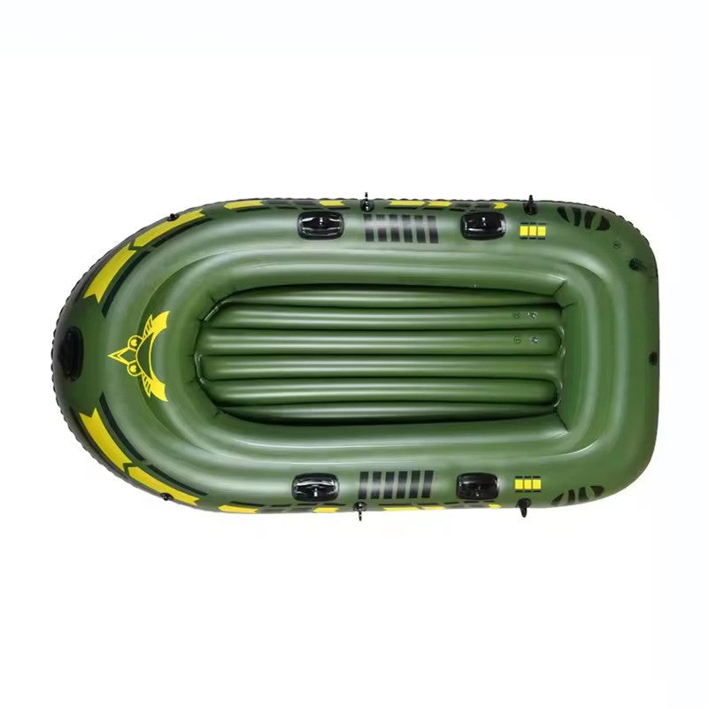 Barca gonflabila pentru pescuit, 300kg, 230 X 130 cm, 2 persoane, 2 vasle + pompa