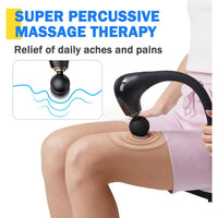 Aparat de masaj profesional cu brat flexibil in forma de U – 9 Moduri, 4 Capete, Reincarcabil, Pentru Muschi si Relaxare