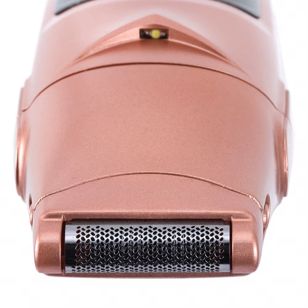 Aparat de tuns multifuncțional RAF R4021 cu 19 accesorii, baterie 600mAh, încărcare USB, culoare Rose Gold