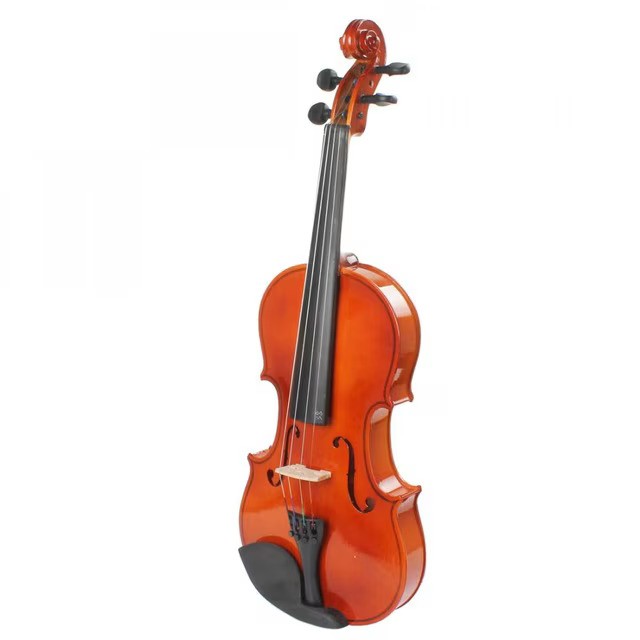 Vioara Clasica din Lemn 3/4 pentru Incepatori, design elegant, 55 x 19 cm