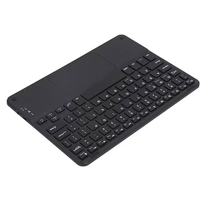 Tastatura Wireless pentru Telefoane si Tablete, Dimensiune 24x17 cm, Ultra-subtire, Fara fir, Negru