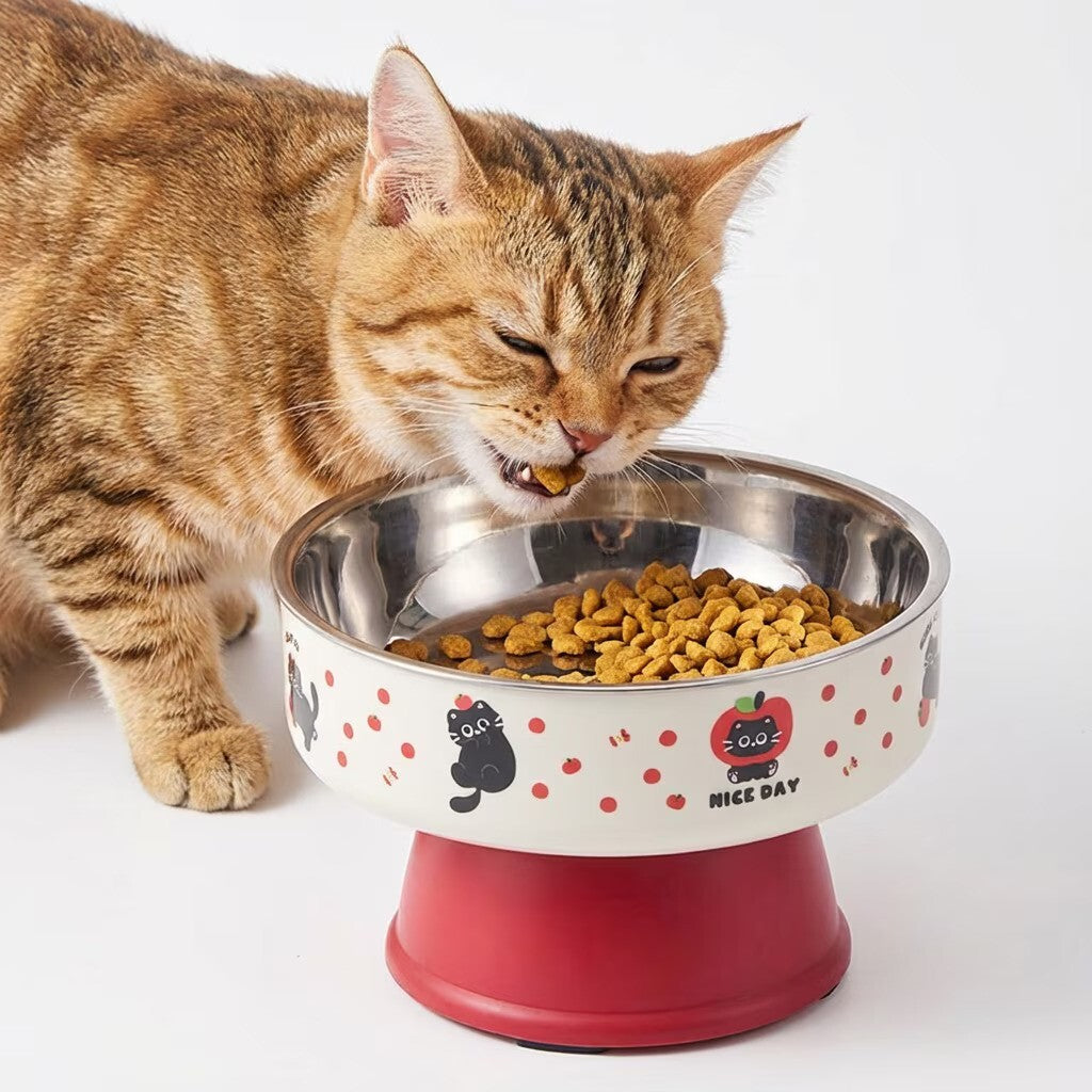 Bol ecologic pentru pisici si caini, 17.5 x 17.5 x 11 cm