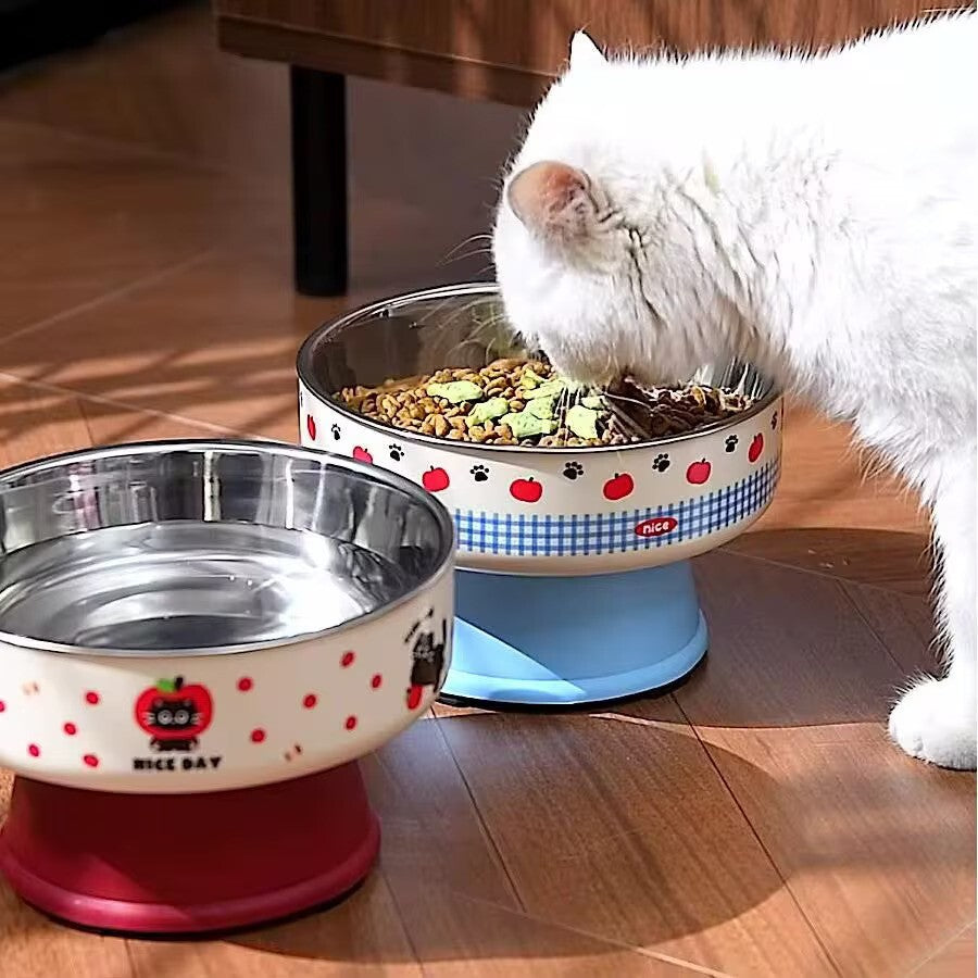 Bol ecologic pentru pisici si caini, 17.5 x 17.5 x 11 cm