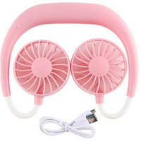 Mini ventilator pentru gat, 3 trepte de viteze, incarcare usb - imagine 8
