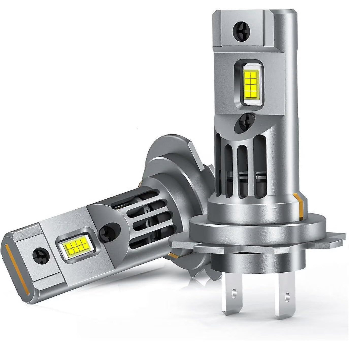 Set 2 Becuri LED H7 CANBUS 180W 20000LM, cu ventilator de racire