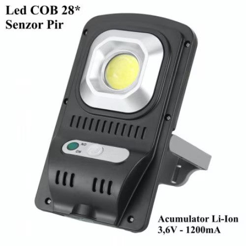 Lampa Solara COB JX-116 cu Senzor de Mișcare – Iluminare Automată, Eficientă și Ecologică