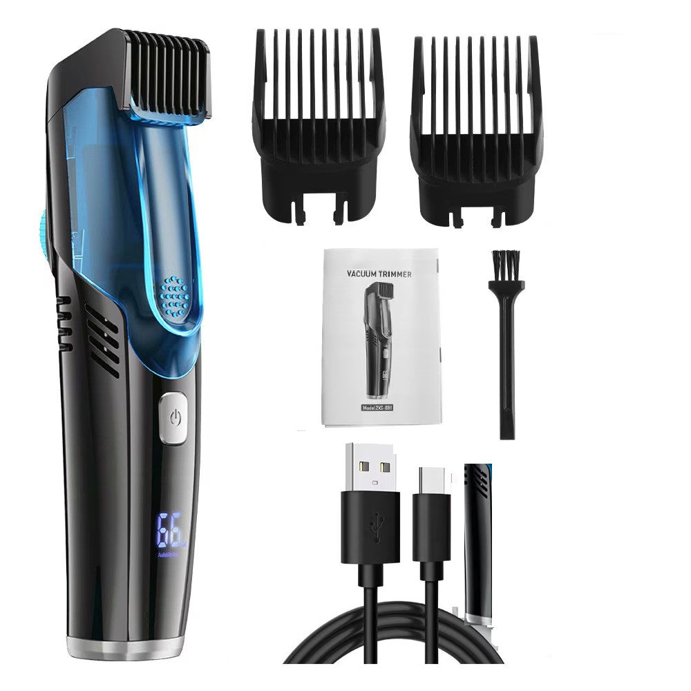 Masina de tuns si aparat de ras  cu sistem vacuum, rezistent la apa IPX6, 20 setări, afisaj LCD, autonomie 90 min