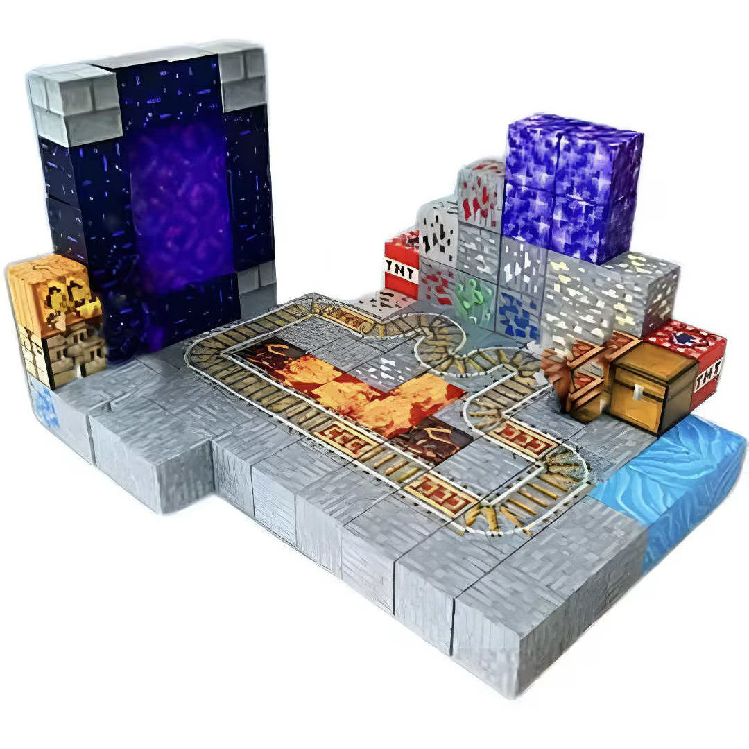 Blocuri magnetice de constructie 3D, 2.5 cm