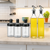 Set elegant pentru ulei, oțet și condimente – 2 sticle din sticlă 500 ml + 3 recipiente cu linguriță 250 ml