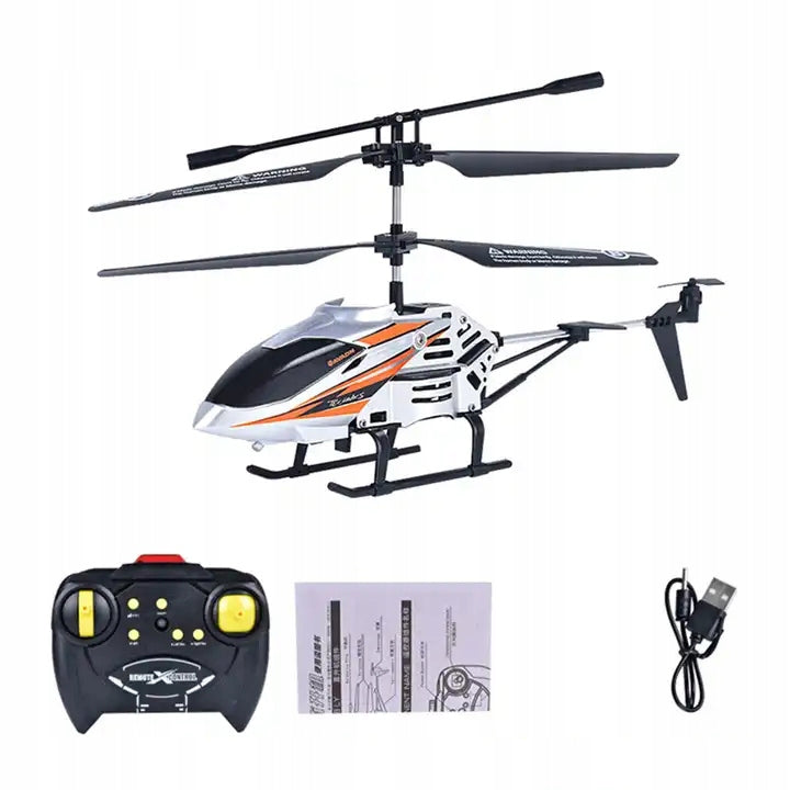 Jucarie Elicopter cu telecomanda pentru copii 30m, 8 minute, 65g, 24x11x4.3 cm