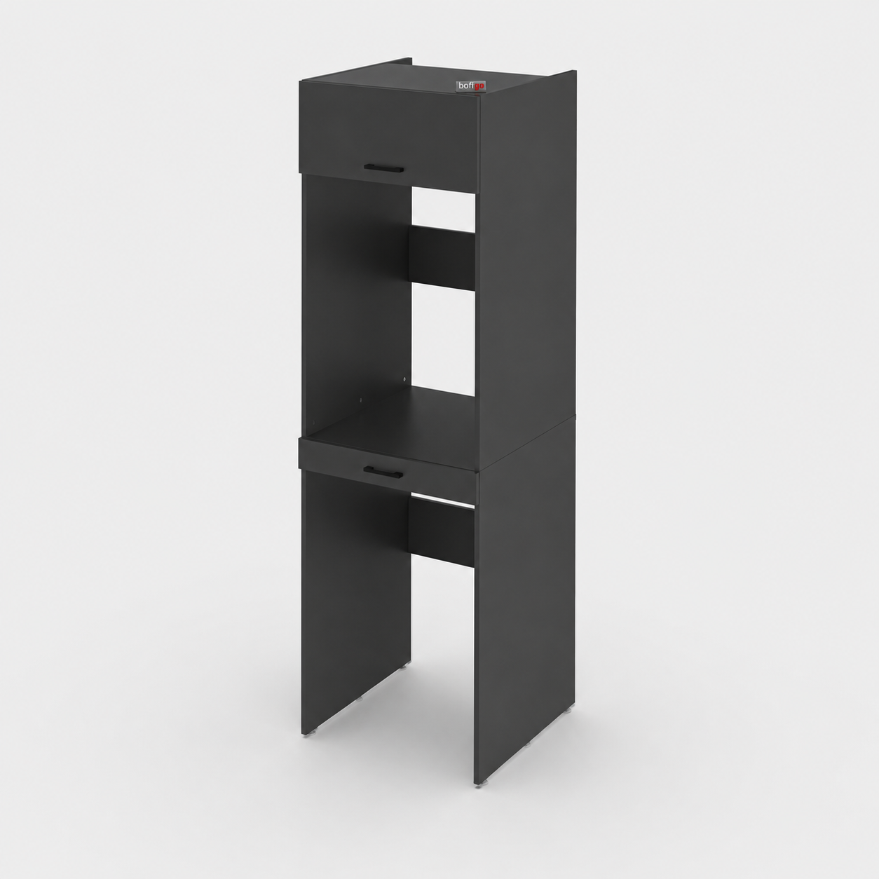 Dulap pentru masina de spalat si uscator, cu rafturi, 67 x 68,8 x 215,4 cm