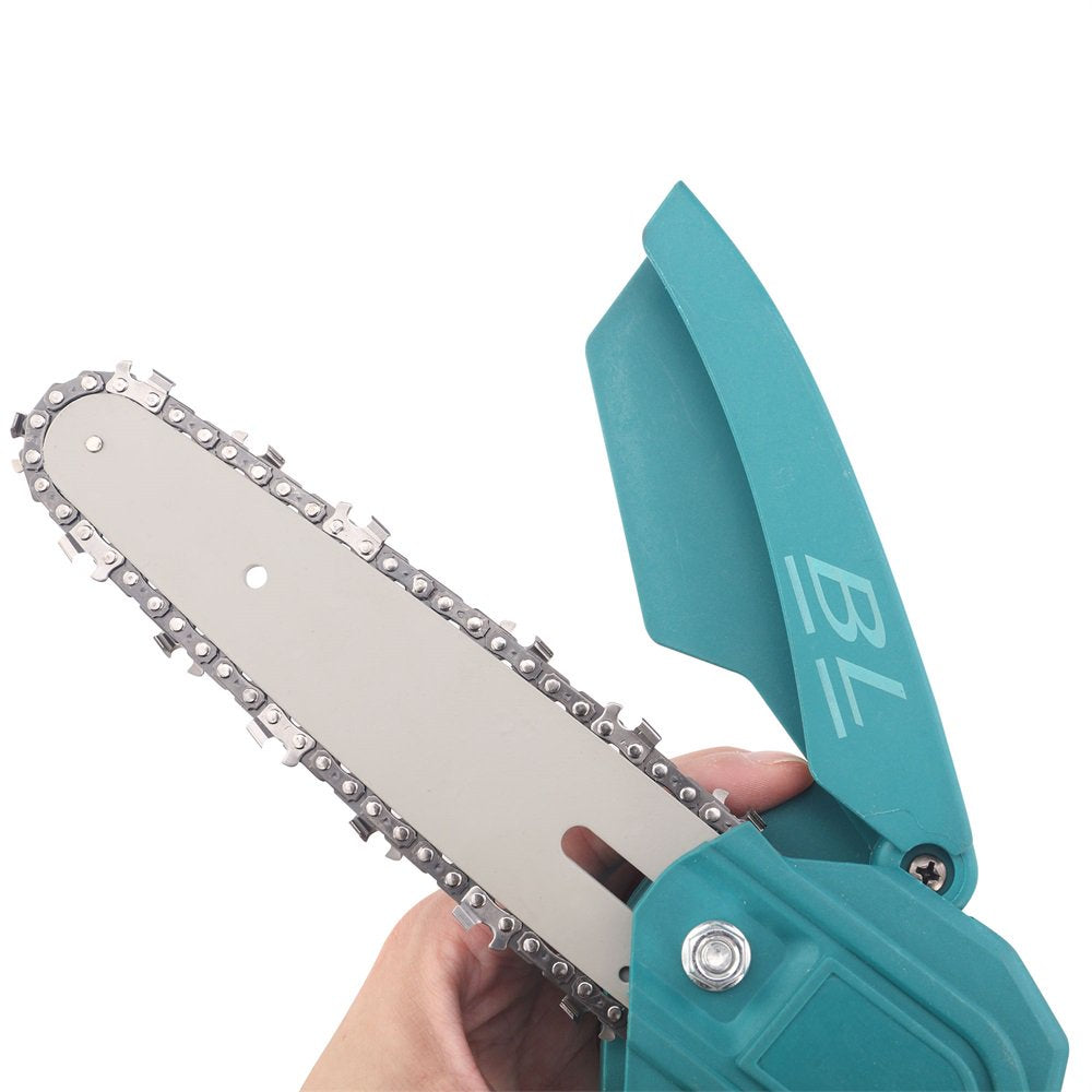 Set foarfeca gradina si mini drujba, 2 acumulatori 48V, cu brat 2.13m telescopic