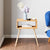 Noptiera cu picioare retro – 44 x 29 x 18 cm – cu raft de depozitare si design vintage