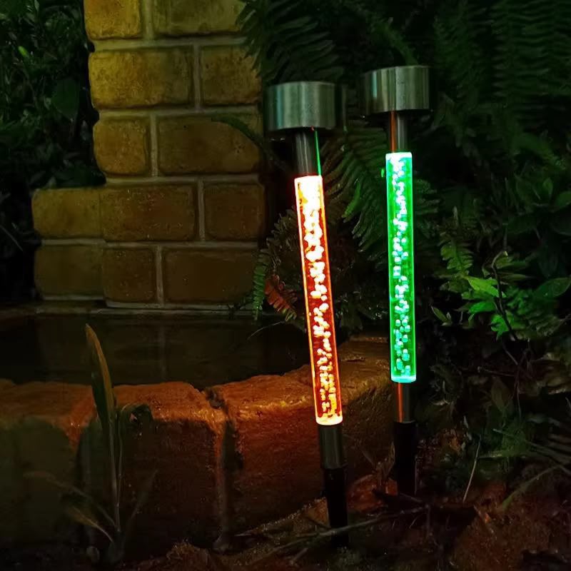 Set 4 Lampi Solare LED Exterior Gradina Iluminare Solara Impermeabil - detaliu produs