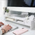 Suport multifunctional monitor, din PVC, 49x21x11cm