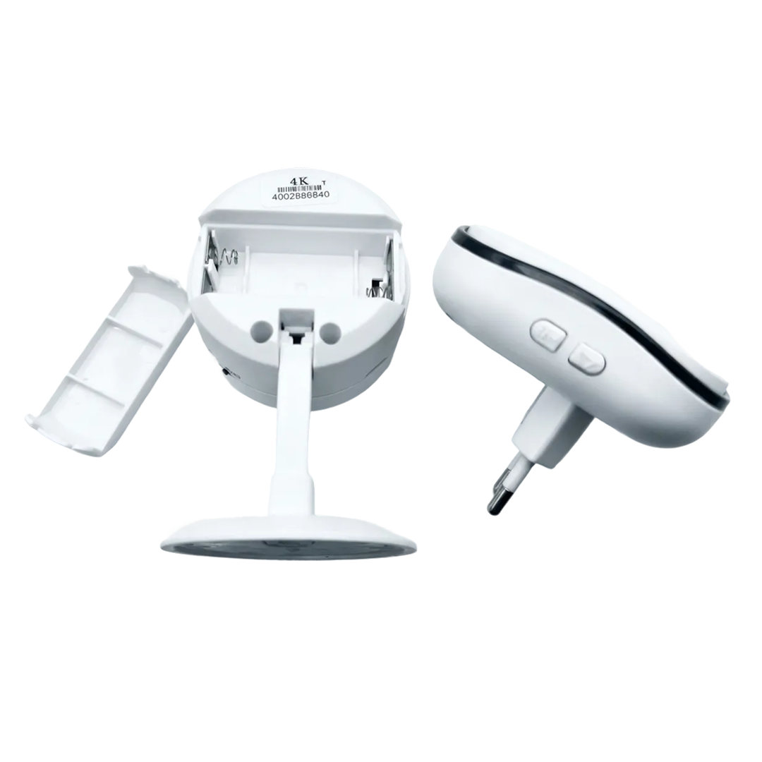 Alarma cu senzor de miscare si sonerie fara fir pentru intrare/iesire, detectie 12 m, volum 110 dB