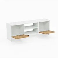 Comoda TV cu 2 usi, design modern, 120 x 29 x 43 cm - imagine 8