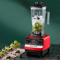 Blender Profesional de bucatarie 2 in 1, 2.5L, motor din cupru, 15 viteze, 4500W - imagine 2