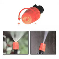Sistem de Irigatie pentru gazon, gradina si terasa cu perdea de apa din plastic, duze ajustabile, 10m - imagine 10