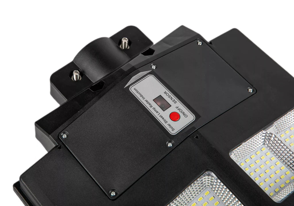 Lampa solara stradala 600W/800W/1000W, Telecomanda, suport metalic