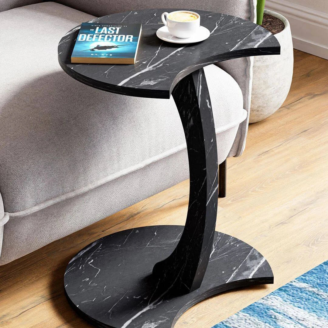 Masuta rotunda cu roti, 45 x 56 cm, design ergonomic si stabil