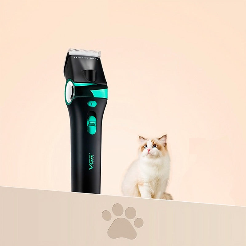 Masina de tuns animale VGR V-225 cu acumulator si afisaj LED