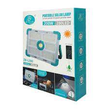 Proiector LED cu panou Solar  100W, 200W sau 300W