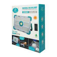 Proiector LED cu panou Solar  100W, 200W sau 300W - imagine 6