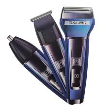 Aparat de tuns 3 in 1 Daling DL-9238 cu afisaj digital pentru barba par si nas