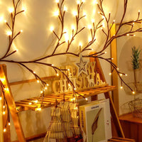 Ghirlanda luminoasa decorativa cu ramuri flexibile – 1.6 m, 72 LED-uri, telecomanda si alimentare USB - imagine 12