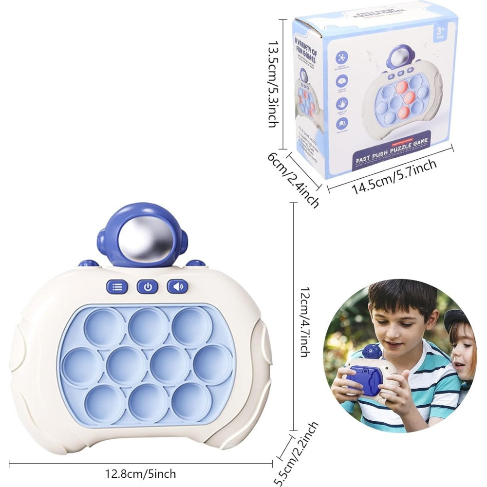 Jucarie interactiva antistress senzoriala functioneaza cu baterii 4 stiluri de joc efecte luminoase si sonore