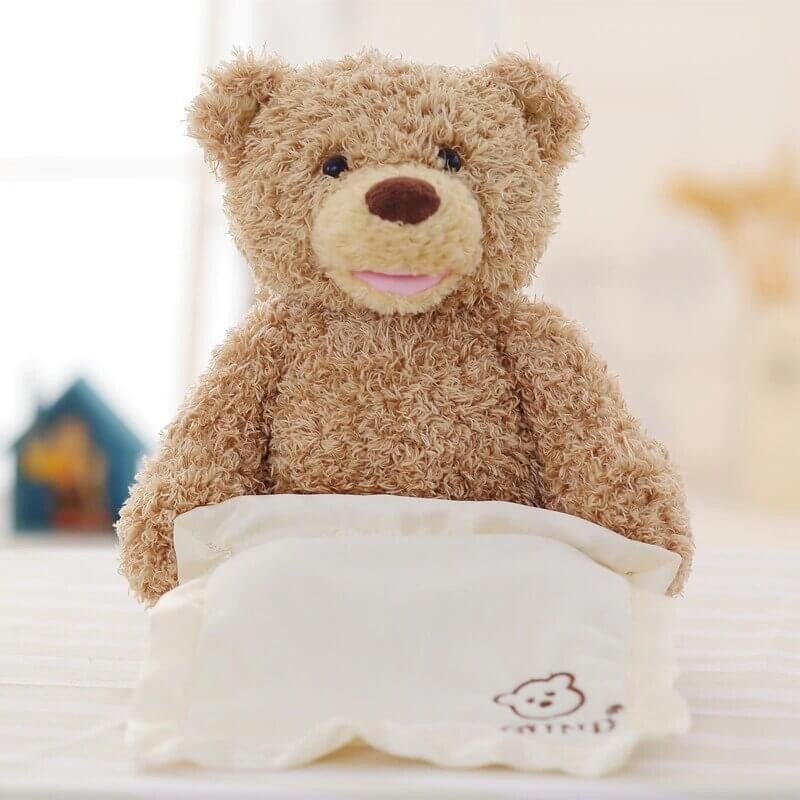 Jucarie interactiva Ursulet Plus Cucu-Bau, Peek a Boo